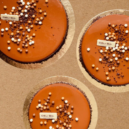Balthazar gâteau chocolat praliné noisette mousse chocolat noir lait blanc – pâtisserie artisanale Déli Bo Nice