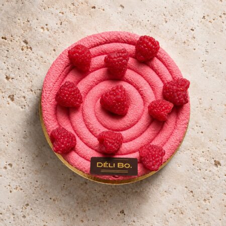 Macaron Litchi-Framboise – pâtisserie Déli Bo à Nice